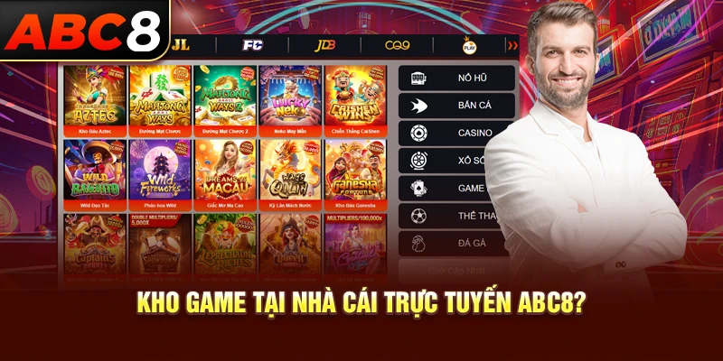 Kho game tại nhà cái trực tuyến ABC8?